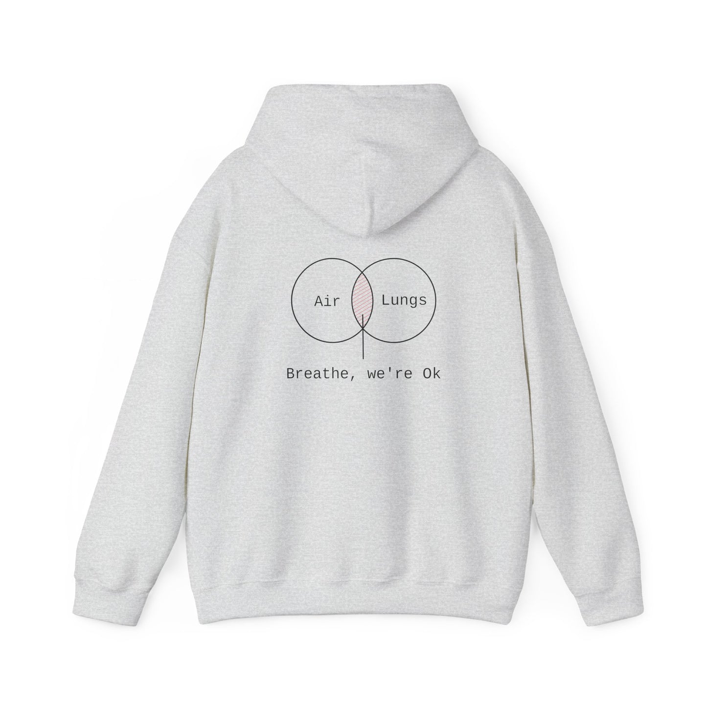 Breathe, we're Ok Hoodie