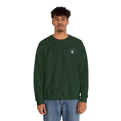 Soit bienveillant et Observe un Nouveau Monde Éclore Crewneck