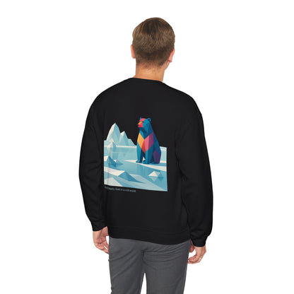 Find beauty. Even in a cold world Crewneck