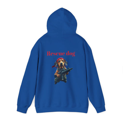 Rescue dog. Hoodie