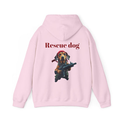 Rescue dog. Hoodie
