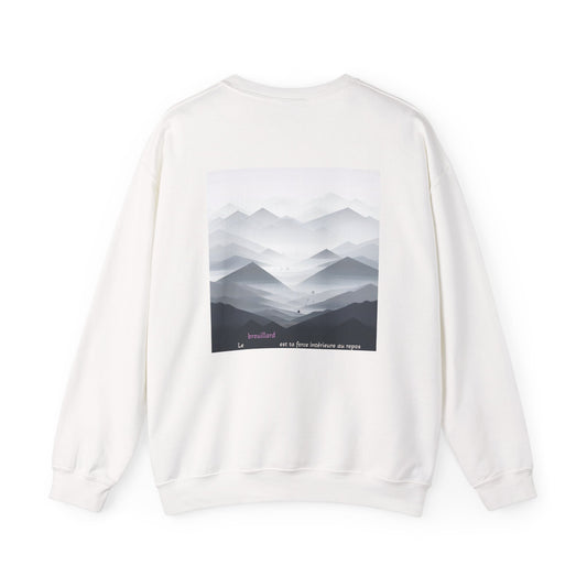Le brouillard est ta force intérieure au repos Crewneck
