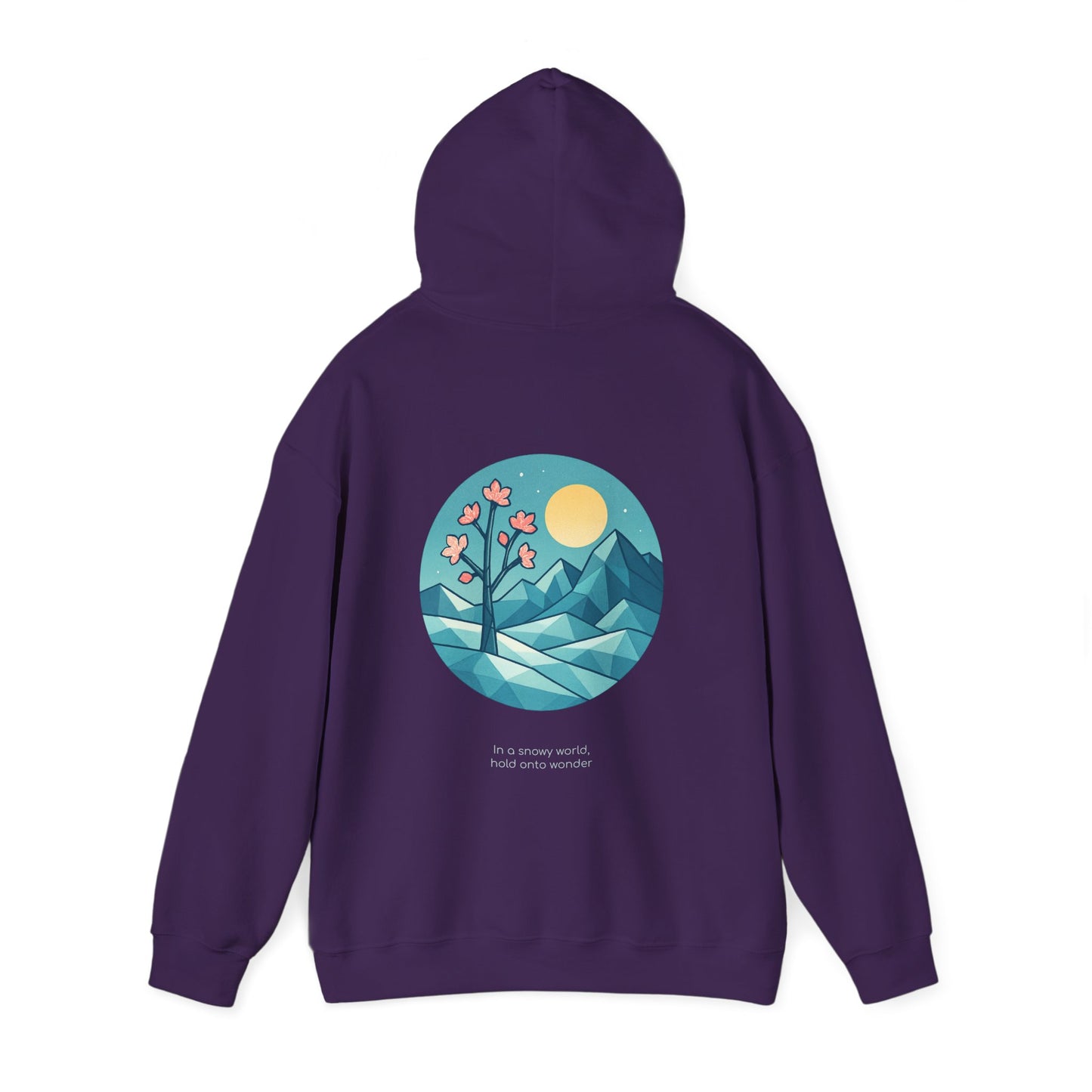In a snowy world, hold onto wonder Hoodie