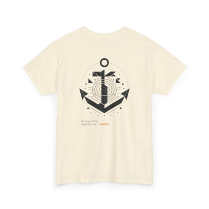 Anxiety drifts, together we anchor. T-Shirt
