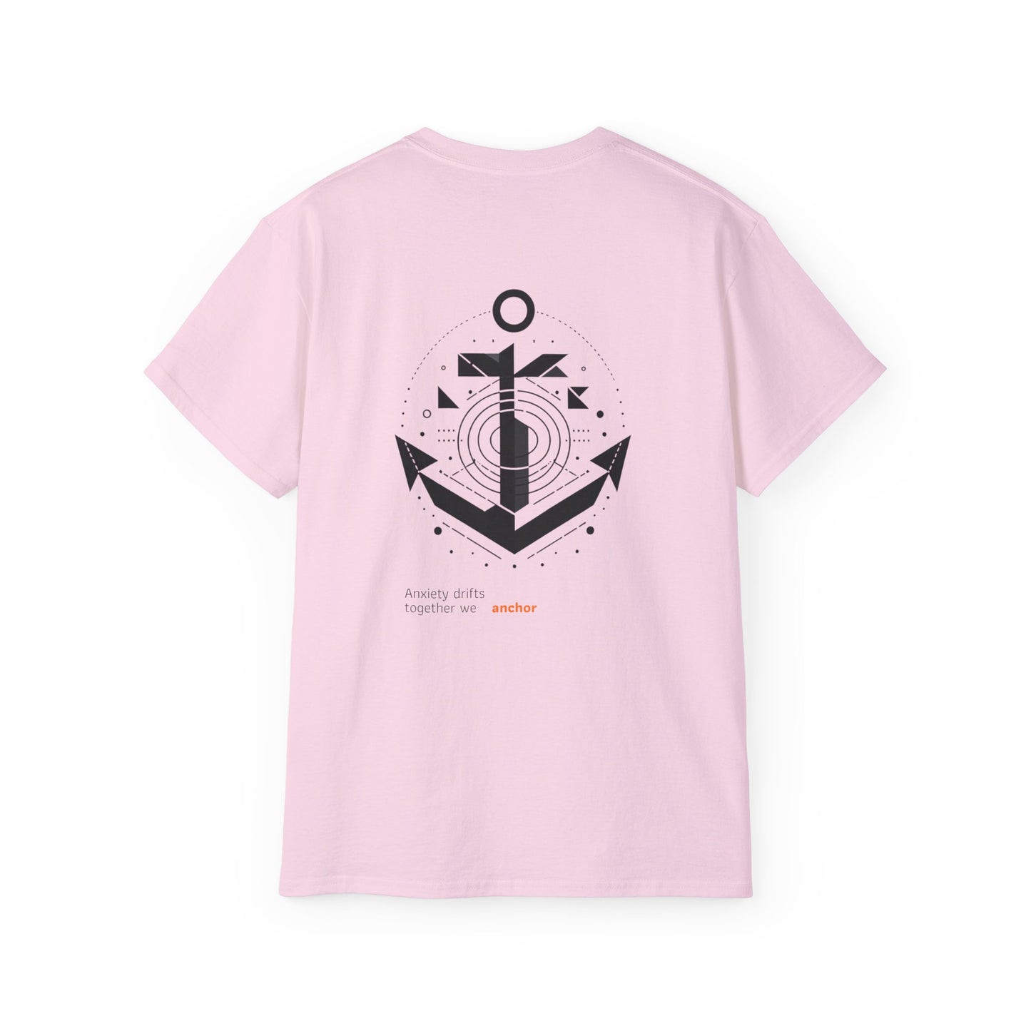 Anxiety drifts, together we anchor T-shirt
