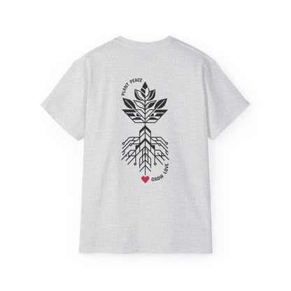 Plant peace, grow love T-shirt