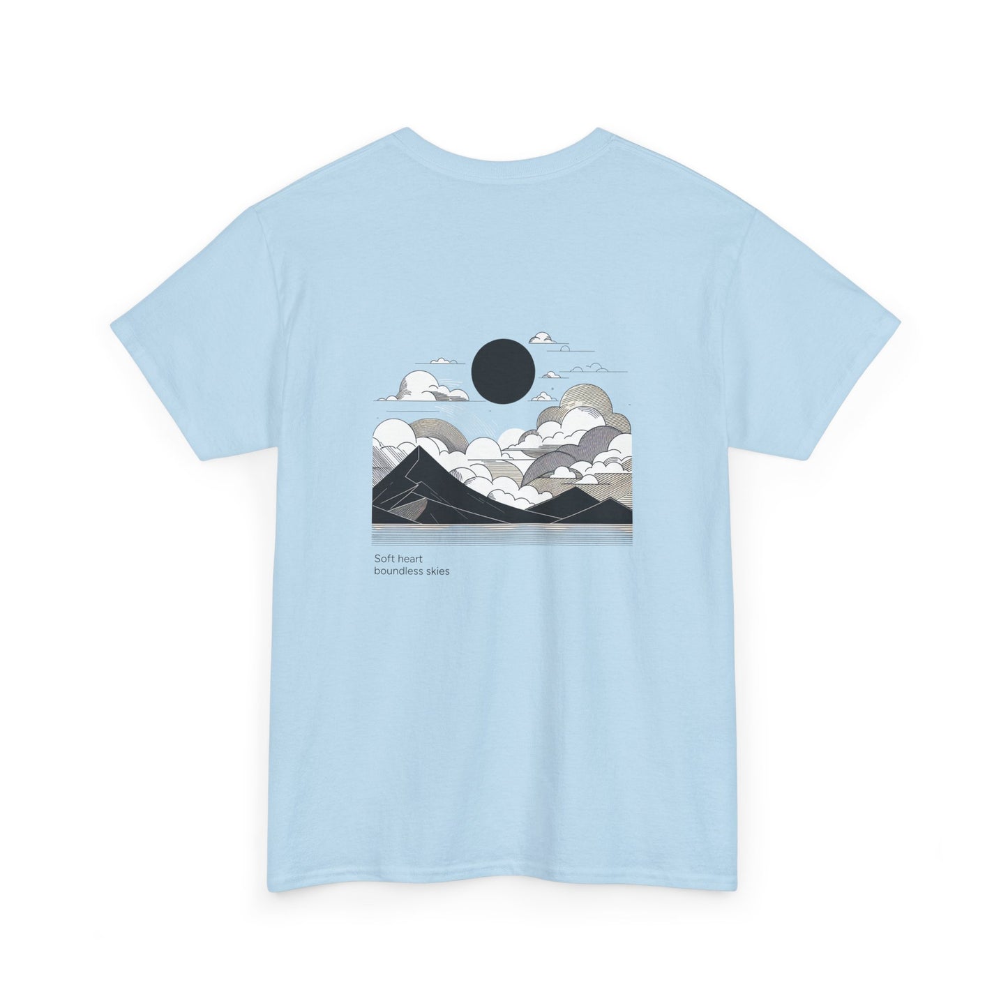 Soft heart, boundless skies T-shirt