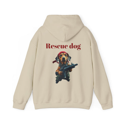 Rescue dog. Hoodie