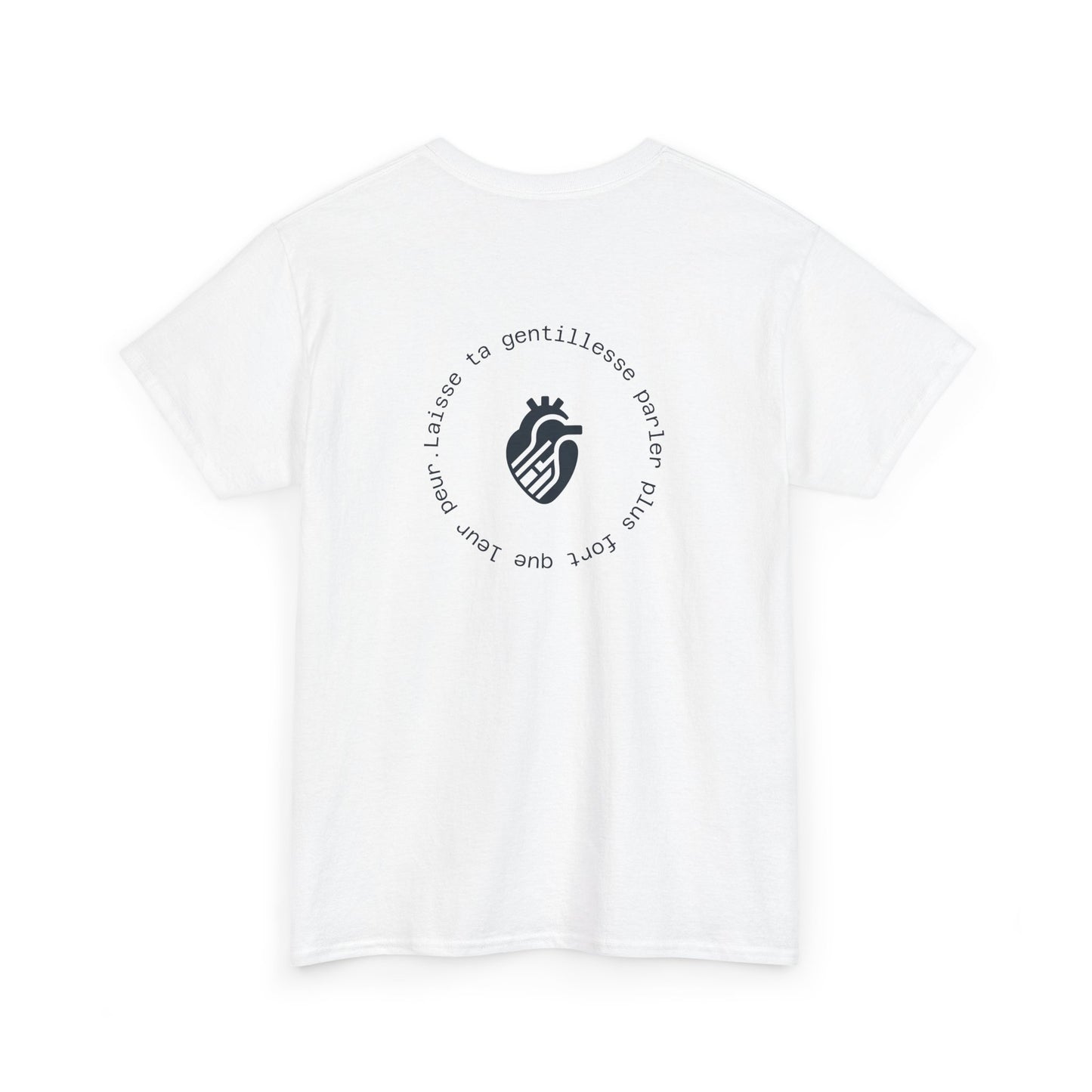 Laisse ta gentillesse parler plus fort que leur peur T-shirt