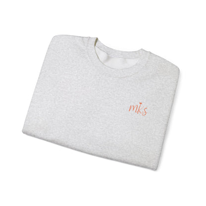 Anxiety drifts, together we anchor Crewneck