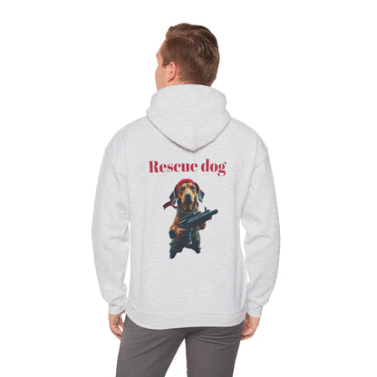 Rescue dog. Hoodie