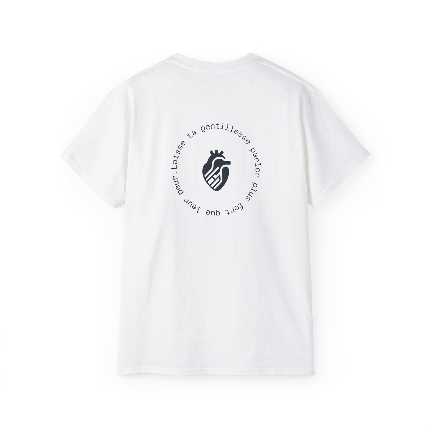 Laisse ta gentillesse parler plus fort que leur peur T-shirt