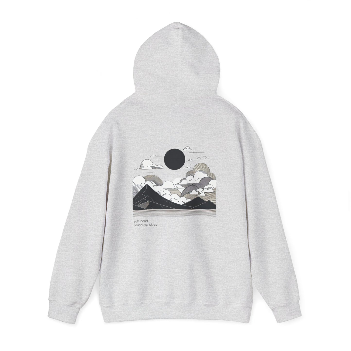 Soft heart, boundless skies Hoodie