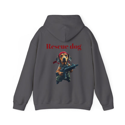 Rescue dog. Hoodie