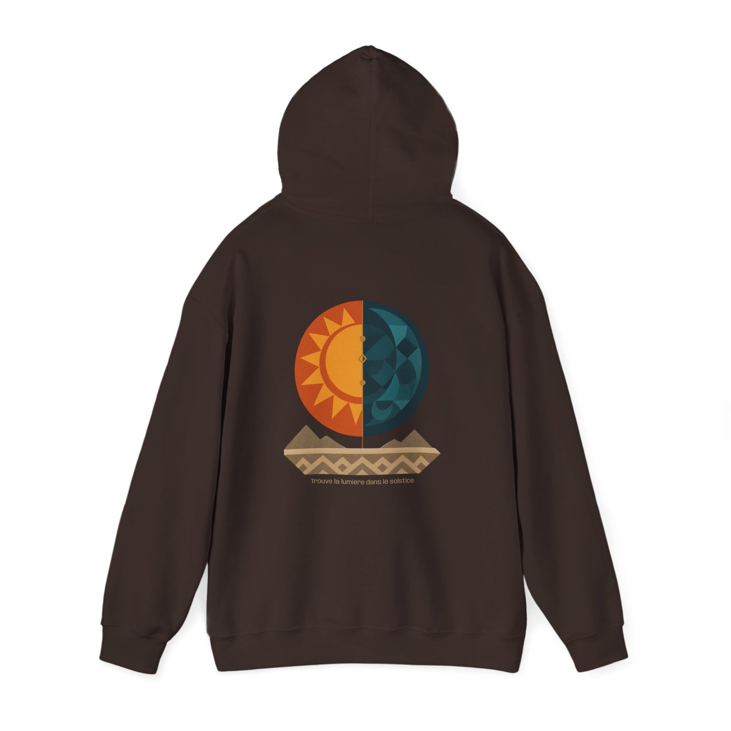 Trouve la lumière dans le solstice, Hoodie