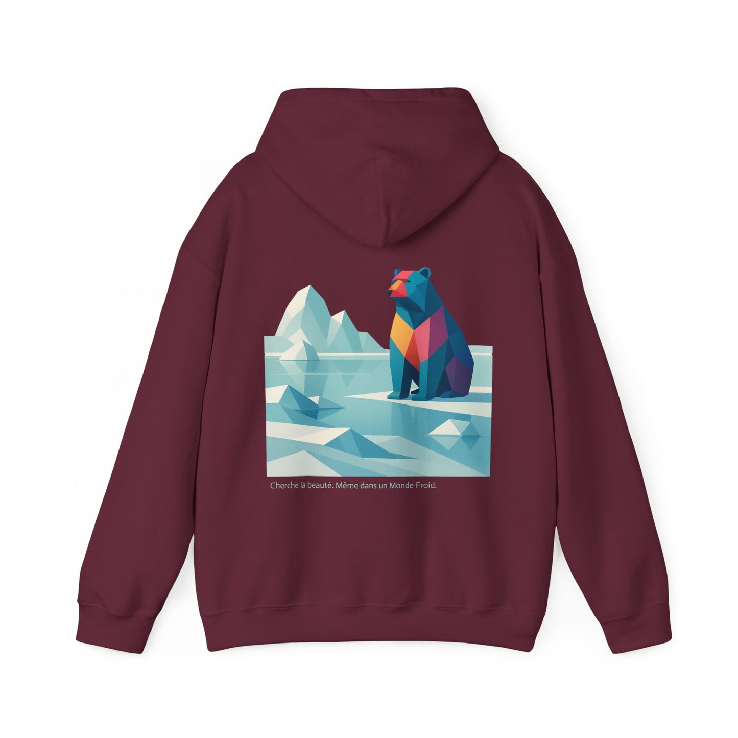 Cherche la beauté. Même dans un Monde Froid. Hoodie