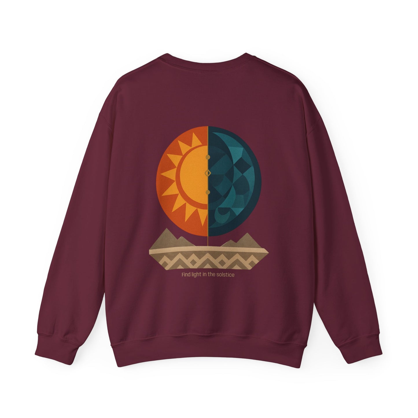 Find light in the solstice, Crewneck