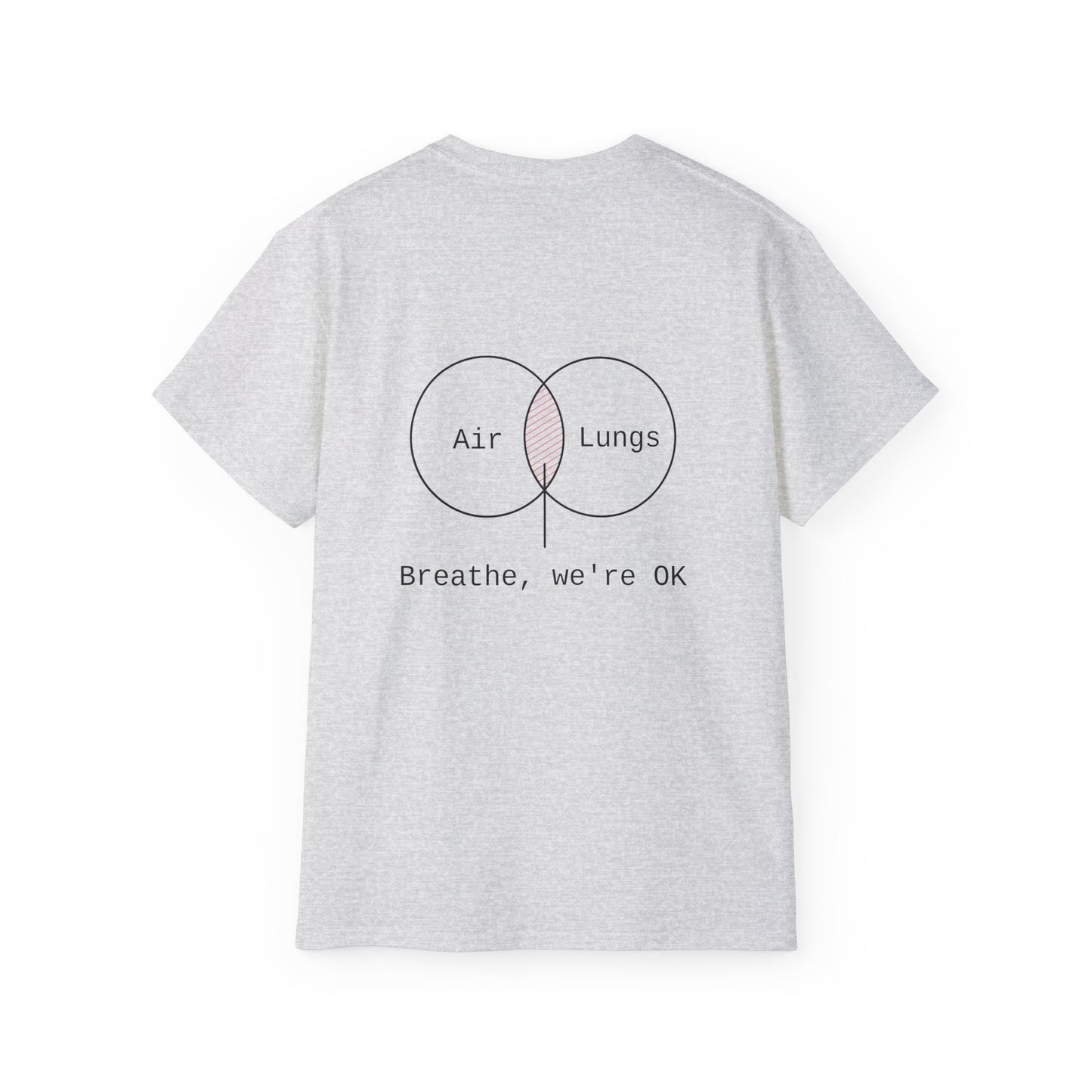 Breathe, we're Ok T-shirt