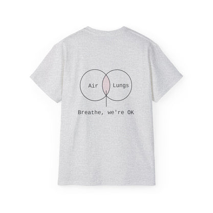 Breathe, we're Ok T-shirt