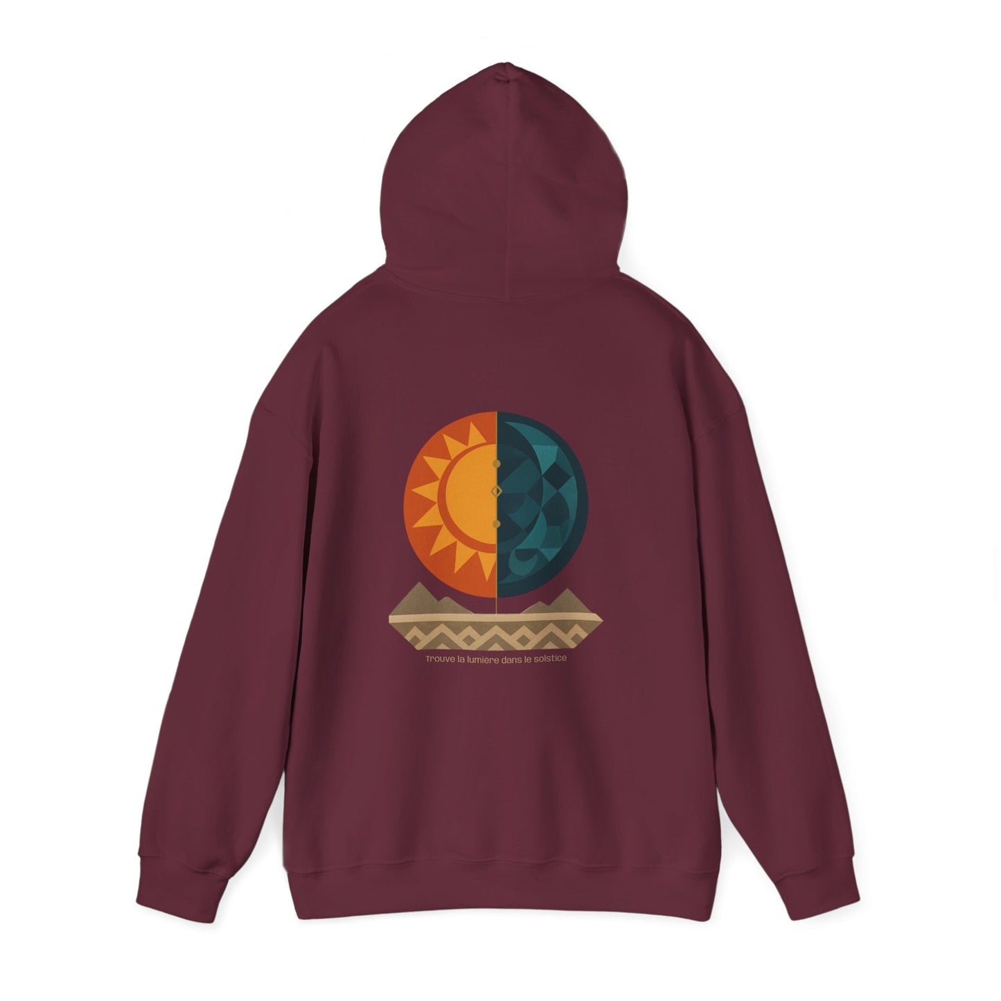 Trouve la lumière dans le solstice, Hoodie