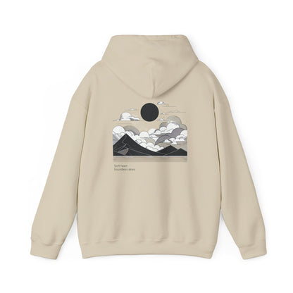 Soft heart, boundless skies Hoodie