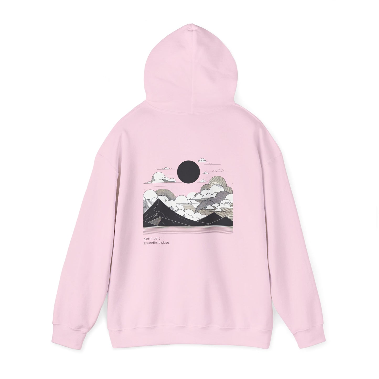 Soft heart, boundless skies Hoodie