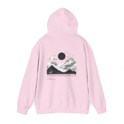 Soft heart, boundless skies Hoodie