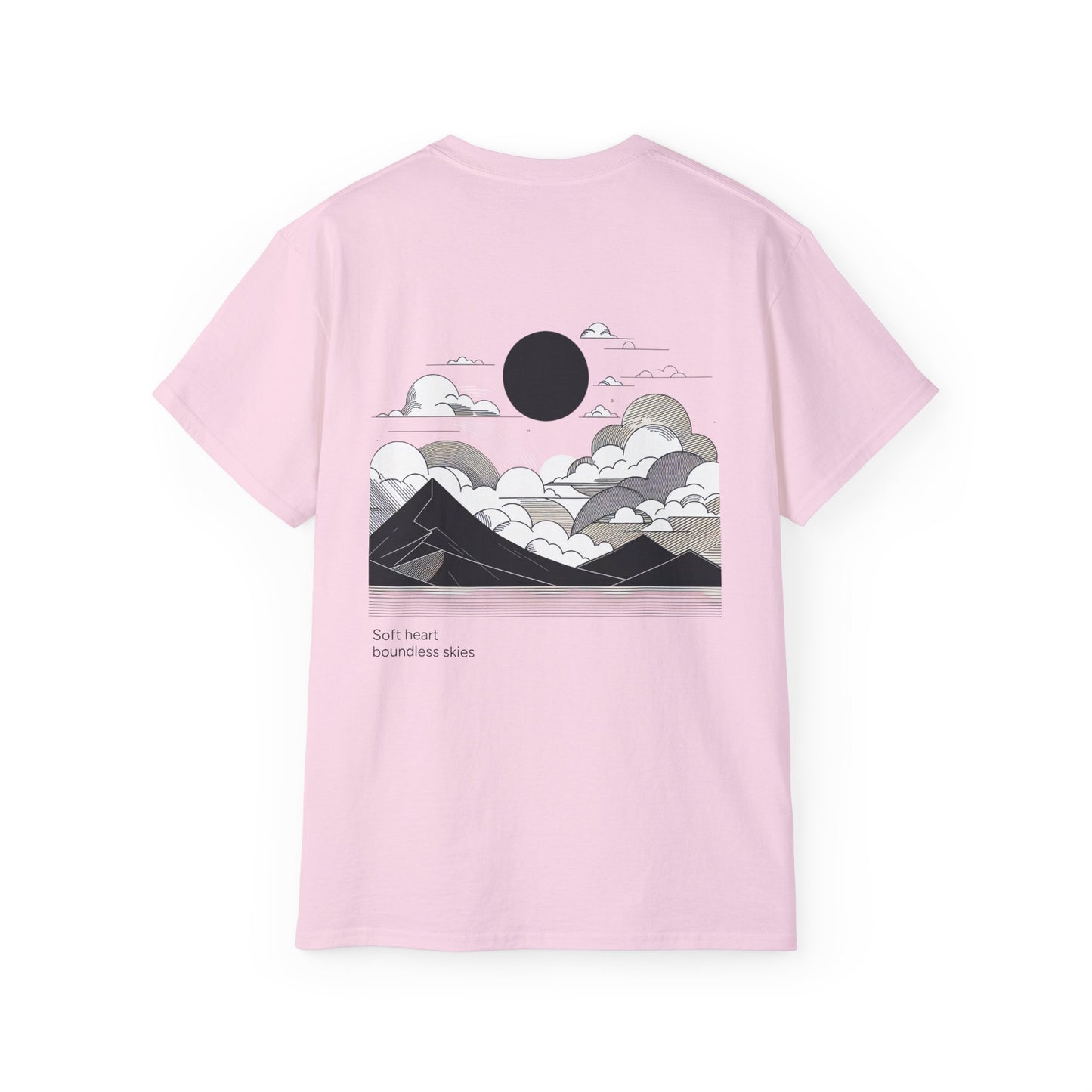 Soft heart, boundless skies T-shirt