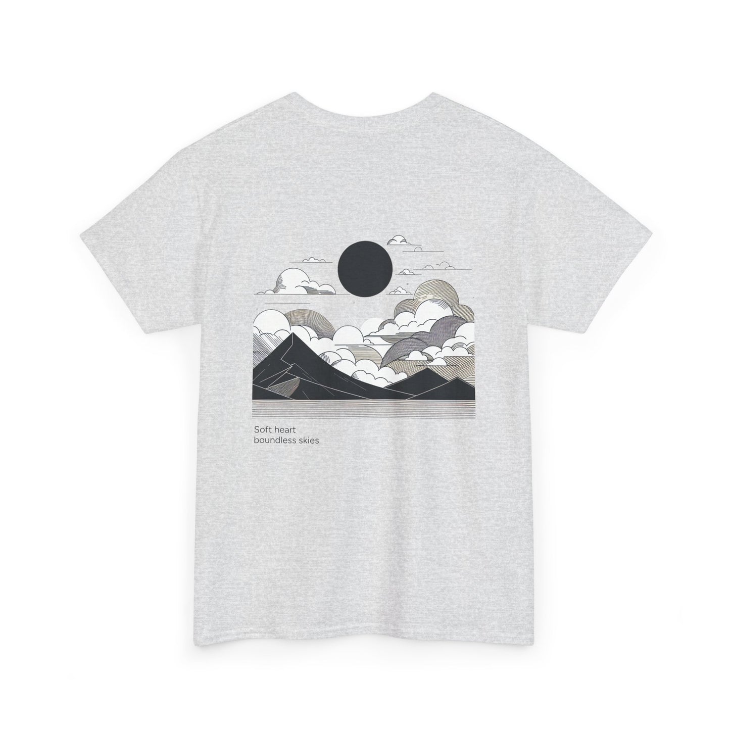 Soft heart, boundless skies T-shirt