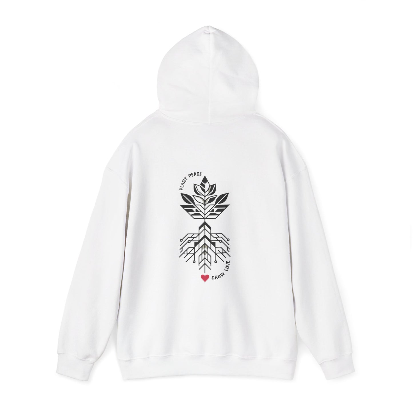 Plant peace, Grow love. Hoodie