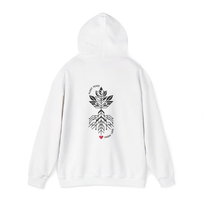 Plant peace, Grow love. Hoodie