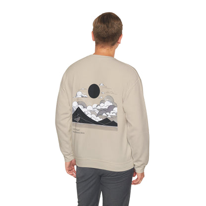 Soft heart, boundless skies Crewneck