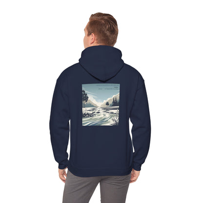 Laisse ta bienveillance être telle une rivière, douce et impossible à arrêter Hoodie