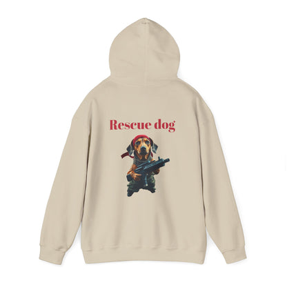 Rescue dog. Hoodie