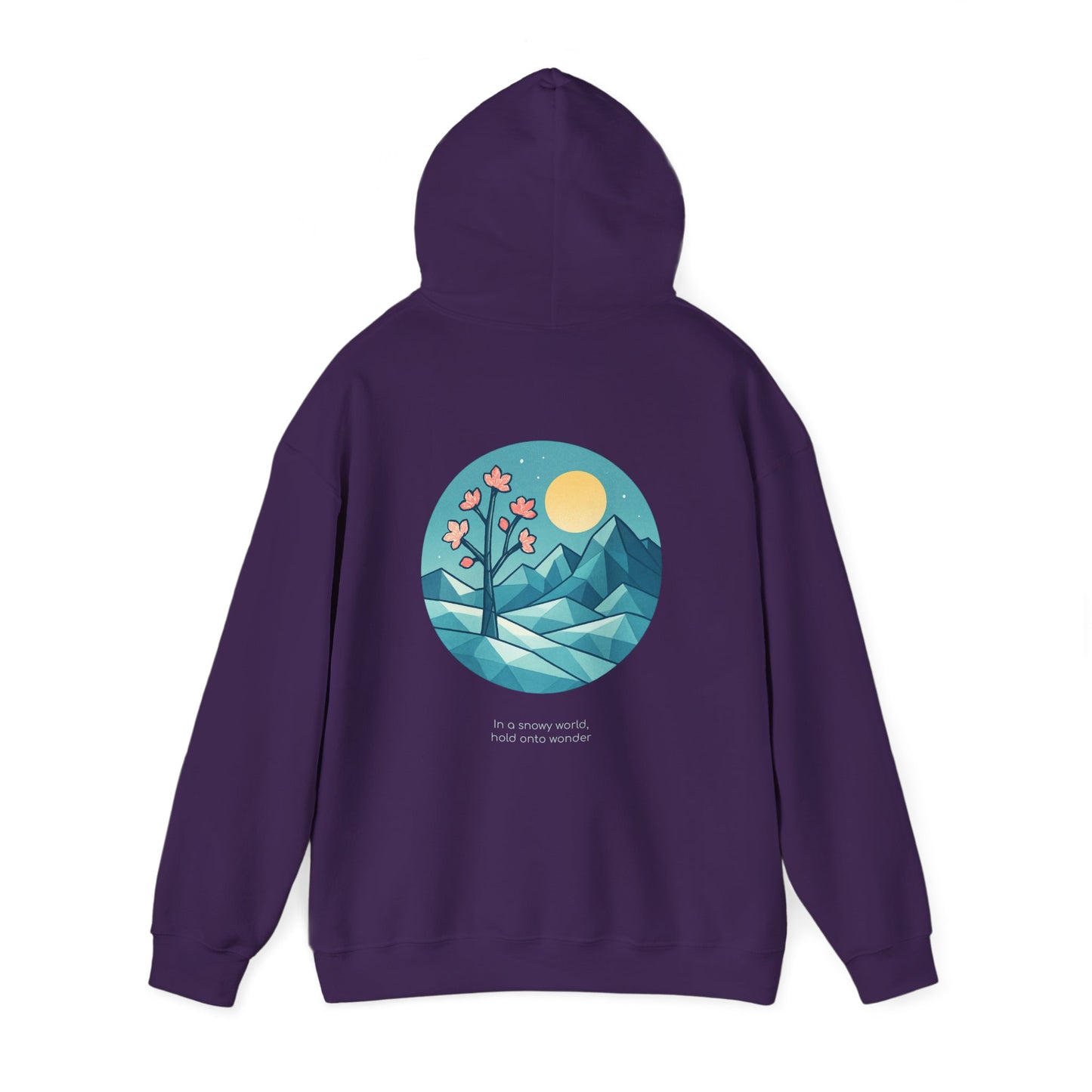 In a snowy world, hold onto wonder Hoodie