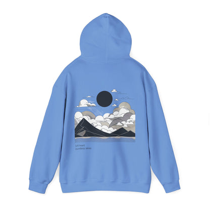 Soft heart, boundless skies Hoodie