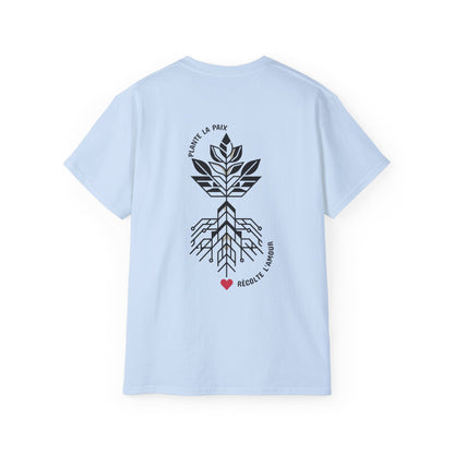Plante la paix, récolte l’amour T-shirt