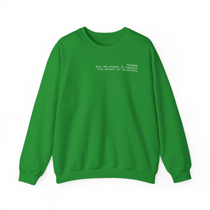 Poissons, Sont mes animaux de compagnie, Très parlant sur ma personne Crewneck