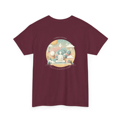 Guérir le monde, un acte de bonté à la fois. T-Shirt