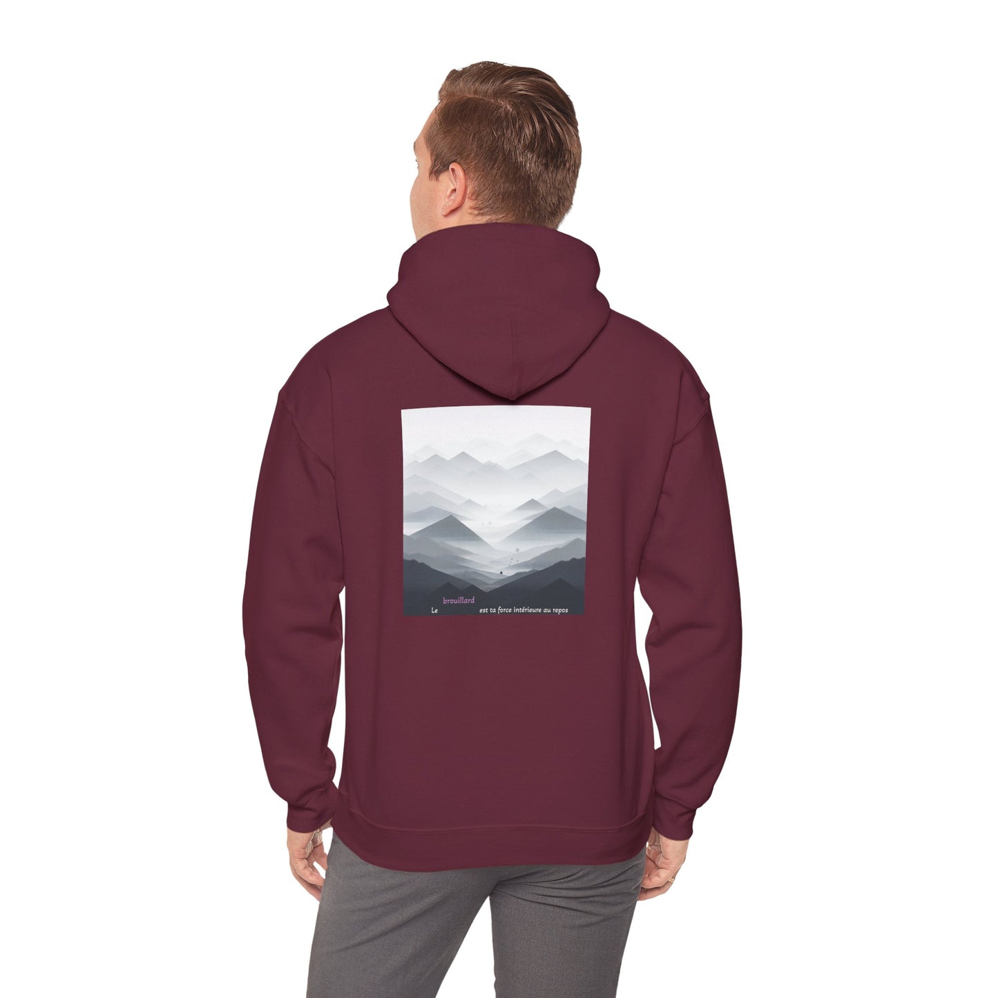 Le brouillard est ta force intérieure au repos Hoodie