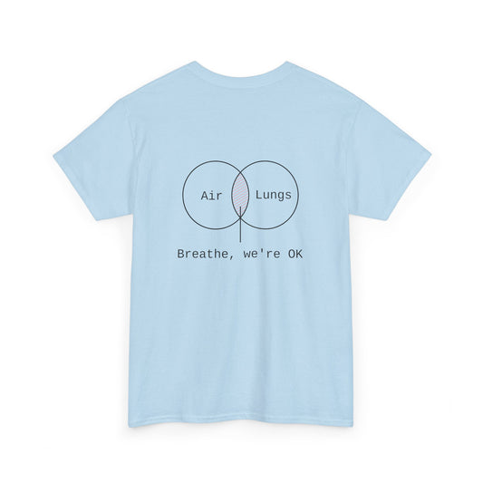 Breathe, we're Ok. T-Shirt