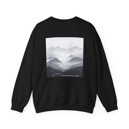 Le brouillard est ta force intérieure au repos. Sweat à col rond  