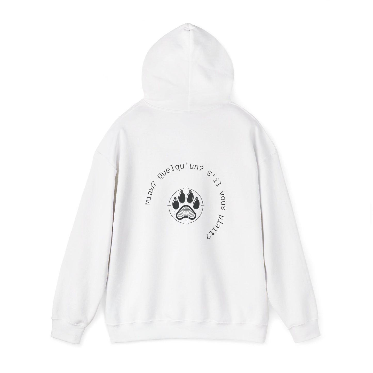 Miaw? Quelqu'un? S’il vous plaît? Hoodie