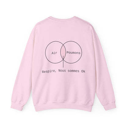 Respire, Nous sommes Ok Crewneck
