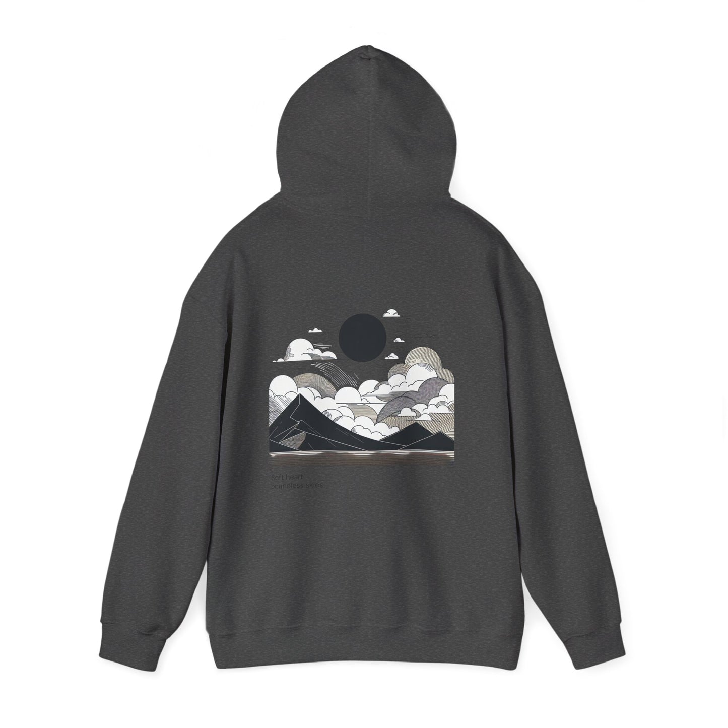 Soft heart, boundless skies Hoodie