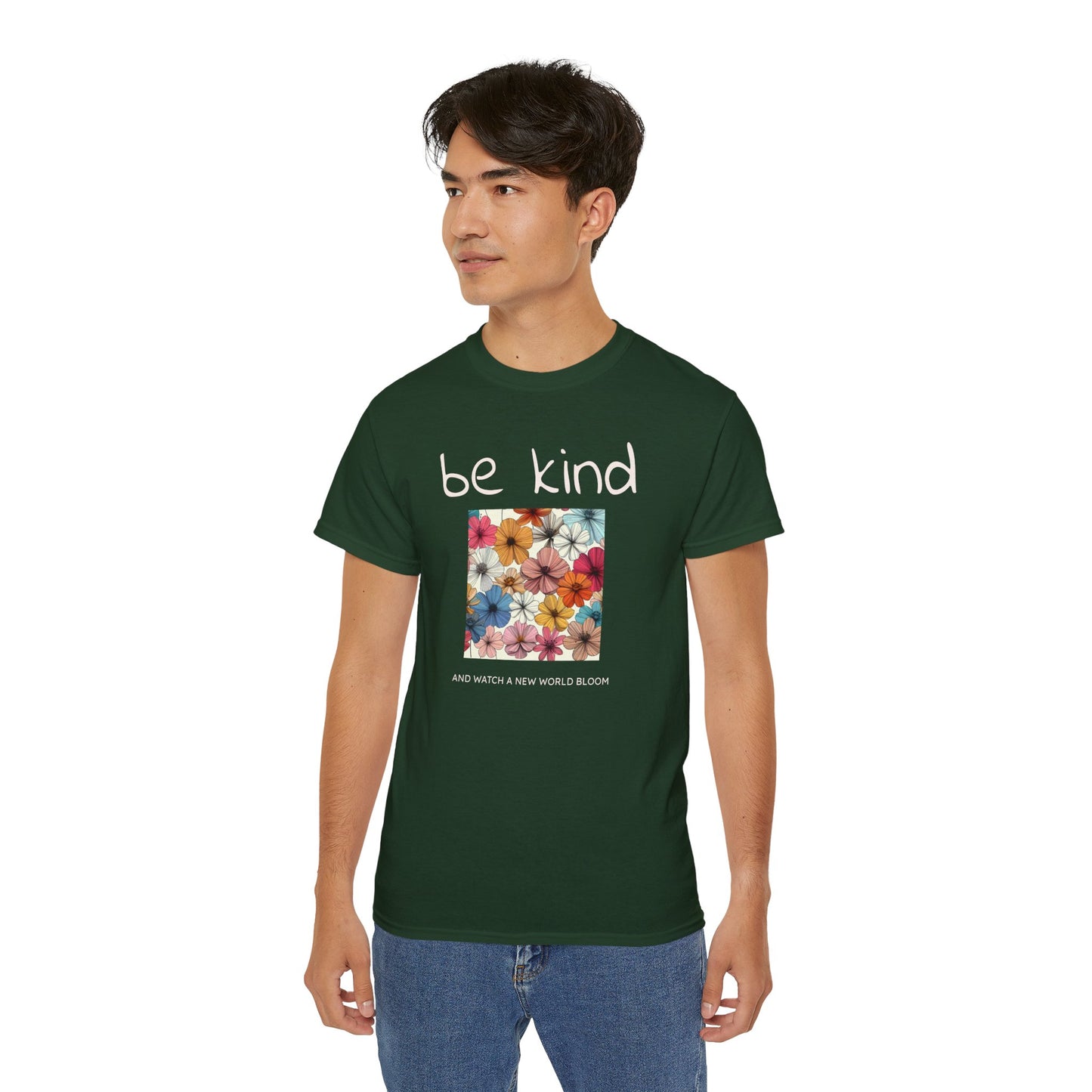 Be kind and Watch a New World Bloom T-shirt