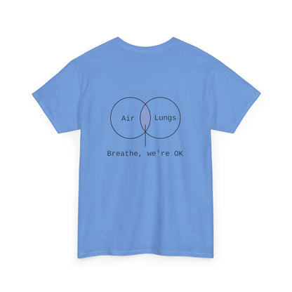 Breathe, we're Ok. T-Shirt