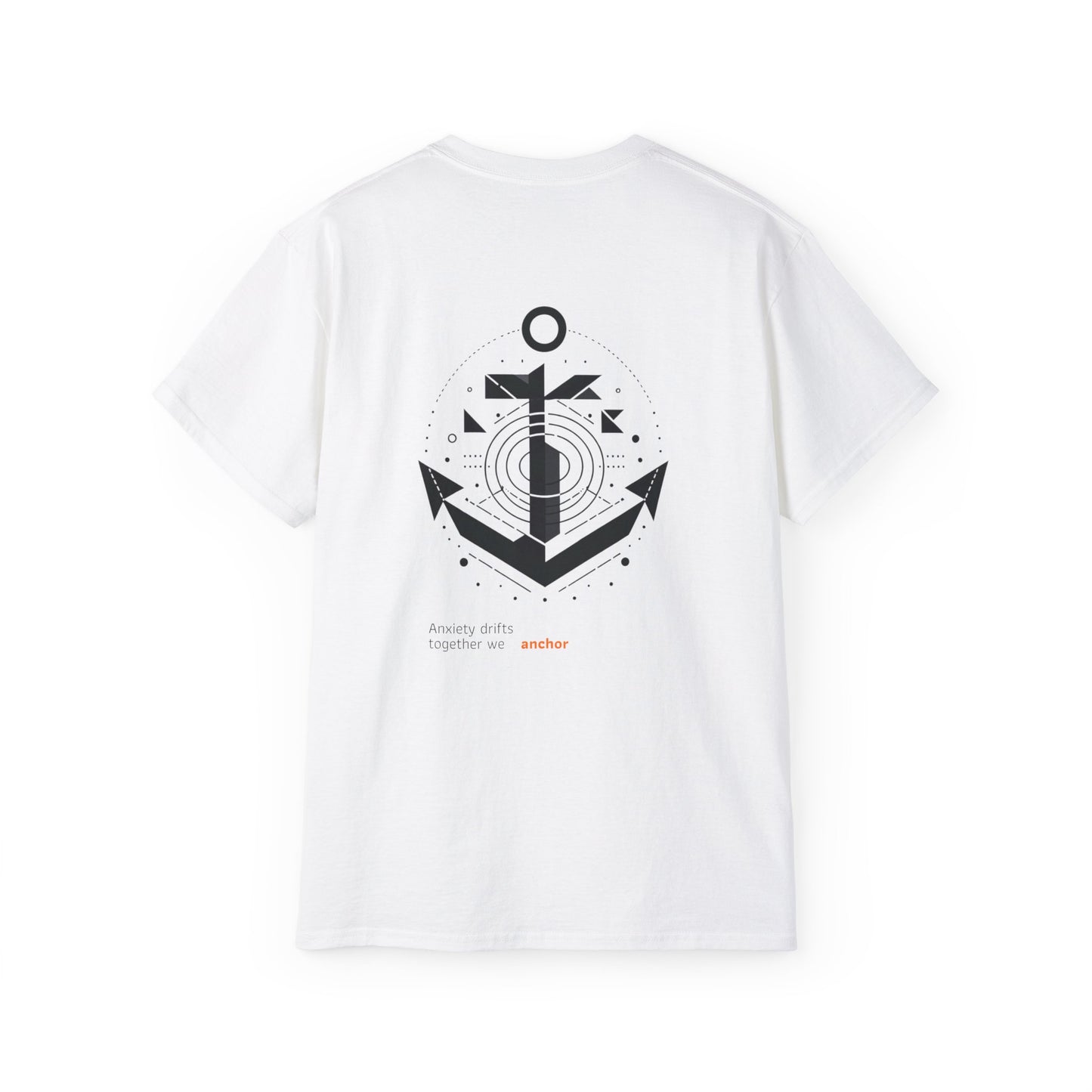 Anxiety drifts, together we anchor T-shirt
