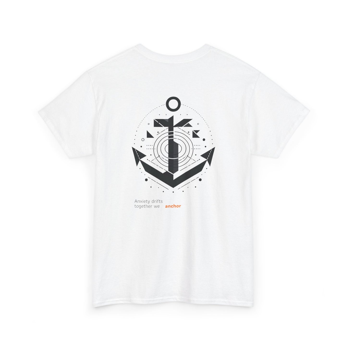 Anxiety drifts, together we anchor. T-Shirt