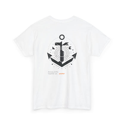 Anxiety drifts, together we anchor. T-Shirt